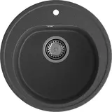 Кухонная мойка Granfest Rondo 510 (D508) Графит