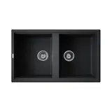 Кухонная мойка Omoikiri Tedori 86-2-BL (4993924) Черный