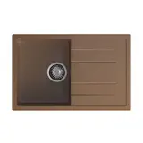 Кухонная мойка Granfest Quadro 780L (770*495) Терракот