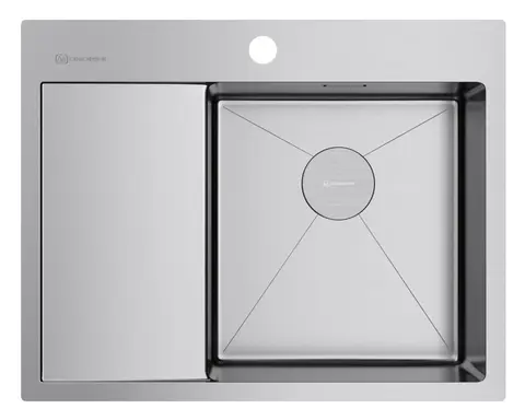 Кухонная мойка Omoikiri Akisame 65-IN-R (4973059) нержавеющая сталь