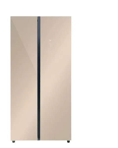 Отдельностоящий холодильник LEX LSB520GlGID (Золотистый/Стекло)