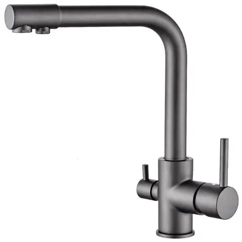 Смеситель Ledeme L4055U-3 (Графит)