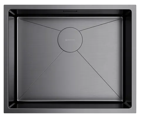 Кухонная мойка Omoikiri Taki 54-U/IF-GM (4973107) вороненая сталь