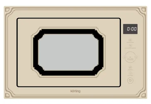 Встраиваемая микроволновая печь Korting KMI 825 RGB