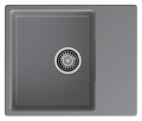 Кухонная мойка Granfest Urban 658L (580*490) Темно-серый