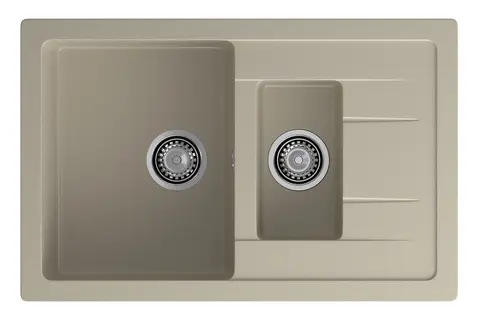 Кухонная мойка Granfest Quadro 775KL (765*495) Топаз