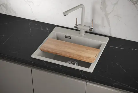 Кухонная мойка Granula ES-5201 (520*500) Базальт
