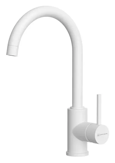 Смеситель Omoikiri Shinagawa-P-WH (4974108) Белый