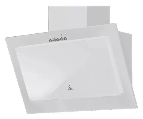 Наклонная вытяжка LEX MIO G 600 WHITE
