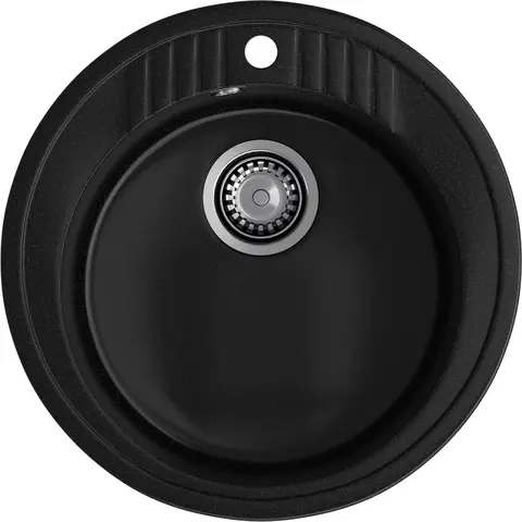 Кухонная мойка Granfest Rondo 520 (D520) Черный