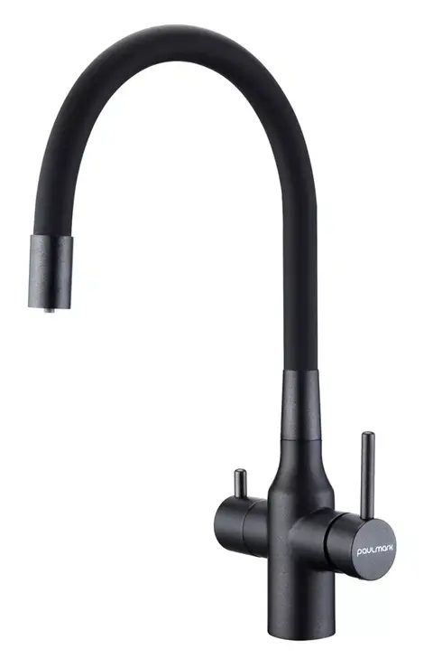 Смеситель Paulmark Salix Черный (418/BLM)